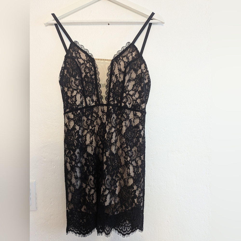 BEBE Black Lace LBD